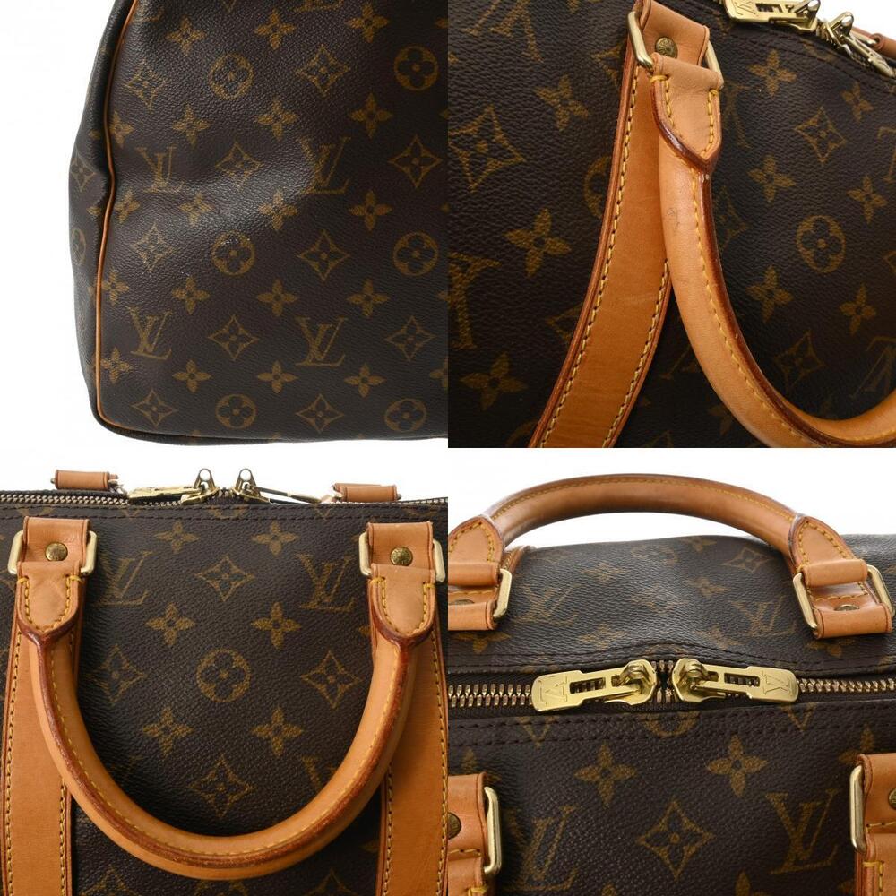 Louis Vuitton Keepall Bag Boston Brown Canvas Monogram - Picture 11 of 11